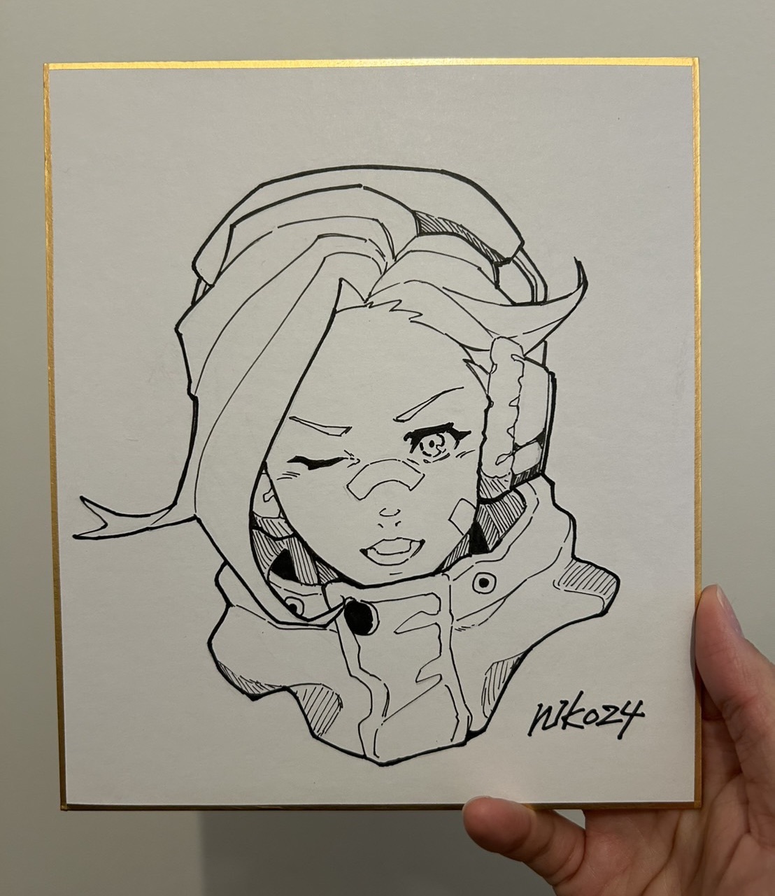 NeoTokyoPunks NIKO直筆サインアート